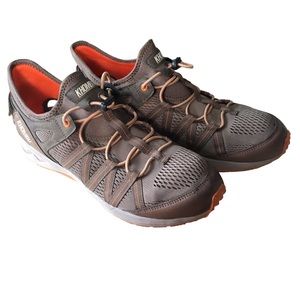 Khombu Barbuda Grey Tan Sports Sneakers Shoes 12M